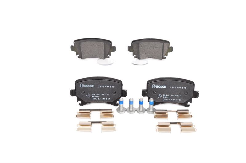 BOSCH 0986494595 Fren Balatasi Arka Wva 23914 Caddy Iii Golf Iv Golf V Audi A6 2.0tdi 04->